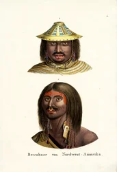 Nordamerikanische Nordwestküsten-Indianer, 1824